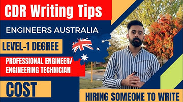 Skills Assessment through CDR Pathway | Permanent Residency