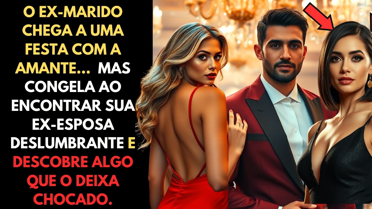 ❤️MILIONÁRIO CHEGA À FESTA COM A AMANTE… MAS CONGELA AO ENCONTRAR SUA EX-ESPOSA DESLUMBRANTE