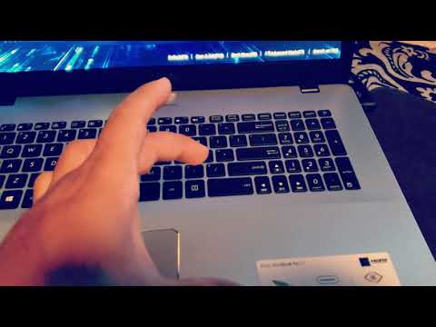 Asus VivoBook PRO 17 opening & swapping HDD/BIOS Settings for Windows Installation