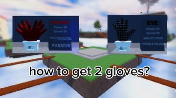 (Im back🗿)how to get dualstreak and eye glove in the killstreak glove button test👋🤔