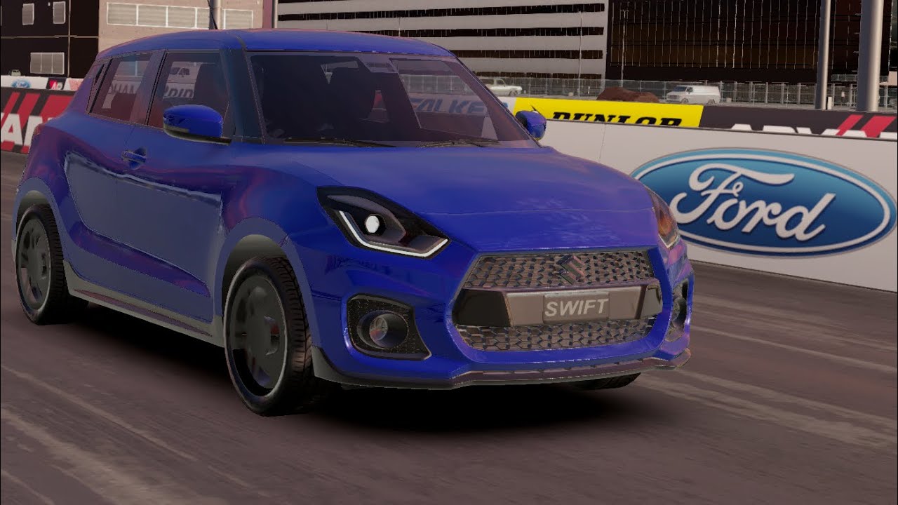 Gaining Horsepower Every New Drag Race (part 2, 2022 Suzuki Swift Sport, 138 HP) in Assoluto Racing!