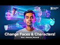 How to Change Faces & Characters in Video with Voice + Gestures (Higgsfield Recast Tutorial)
