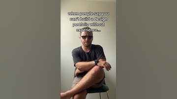 Building a DESIGN Portfolio WITHOUT EXPERIENCE Is Not Hard