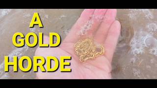 Found A HORDE Of GOLD Exploring A South Florida Beach