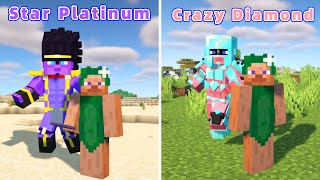 3 Amazing Minecraft Mods: The Best JOJO Mod So Far!😎😎😎