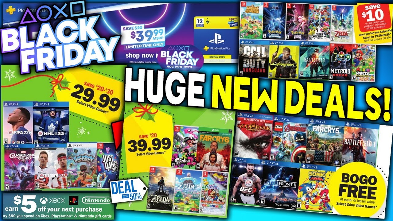 More Black Friday 2021 DEALS REVEALED! PlayStation Start Date CONFIRMED