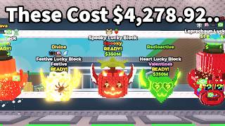 Opening the RAREST Lucky Blocks EVER in Steal a Brainrot!