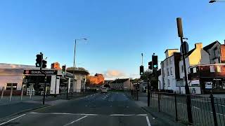 Driving On Foregate Street Pierpoint Street Sansome Walk & City Walls Road, Worcester, England
