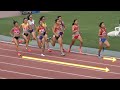 田中希実ｘ塩見綾乃 決勝 成年女子800m 鹿児島国体陸上2023