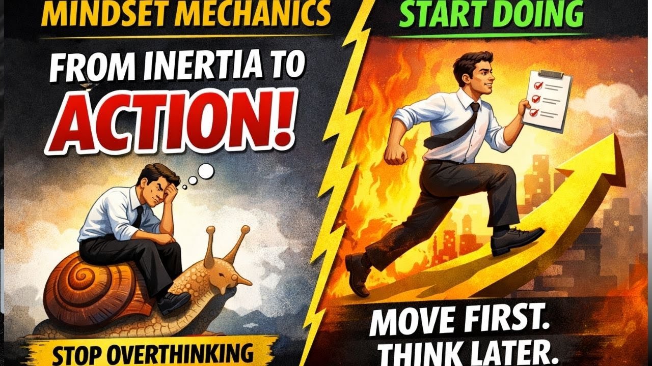 Action Over Inertia Mindset Mechanics: From Inertia to Action | Stop Overthinking, Start ...