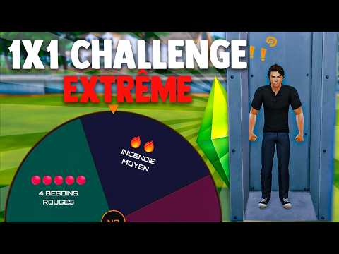 This WHEEL is making my LIFE HELL (1 Tile challenge) 😡 | Sims 4