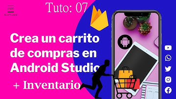 Crear un carrito de compras en Android Studio con Inventario | Java + Firebase | Datos del usuario