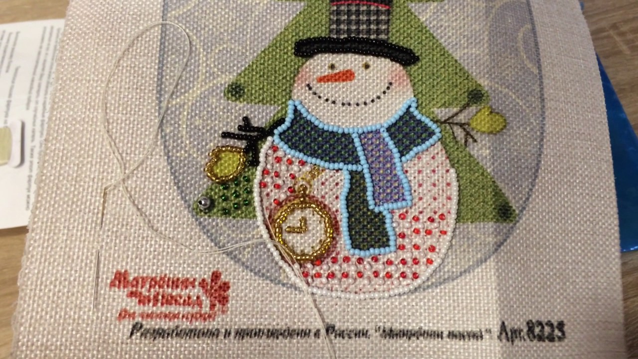 Вышивка крестом процесс работы