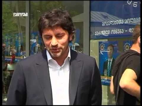 კახი კალაძე ლაგოდეხში ამომრჩეველს შეხვდა