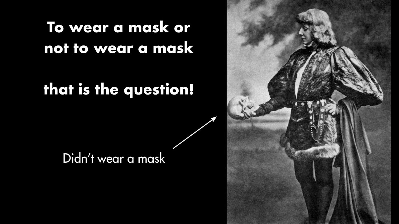 To wear a mask or not to wear a mask, that is the question! - YouTube