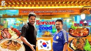 We tried Korean Food (Cow’s Tail)! | Tamil Food Explorer Ep. 3 | Namu Bulgogi