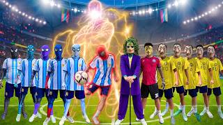 SUPERHERO's Story || Football SuperHeroes In Real Life...?? ( Action Funny...) - HeroSpider vs
