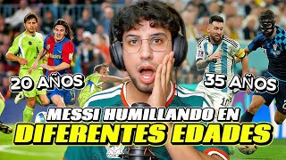 REACCIÓN MEXICANA A MESSI HUMILLANDO JUGADORES CON DIFERENTE EDAD!