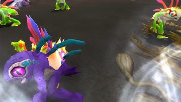 Oh Noes, the Tadpoles! World of Warcraft Quest - Winterfin Tadpole Rescued - Baby Murlocs