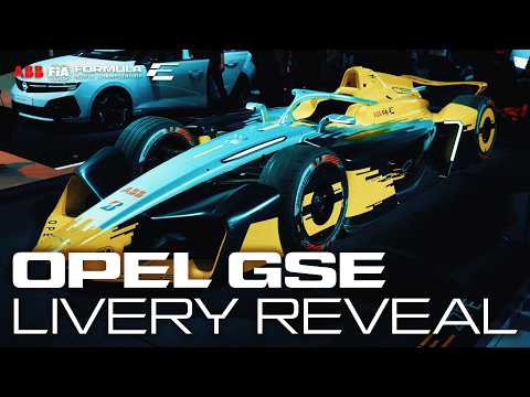 Opel GSE Livery Reveal | Evans, Pourchaire, Flörsch and Schrott at the Paris Motor Show