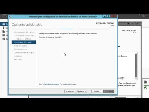 Windows Server 2012 - Crear controlador de dominio