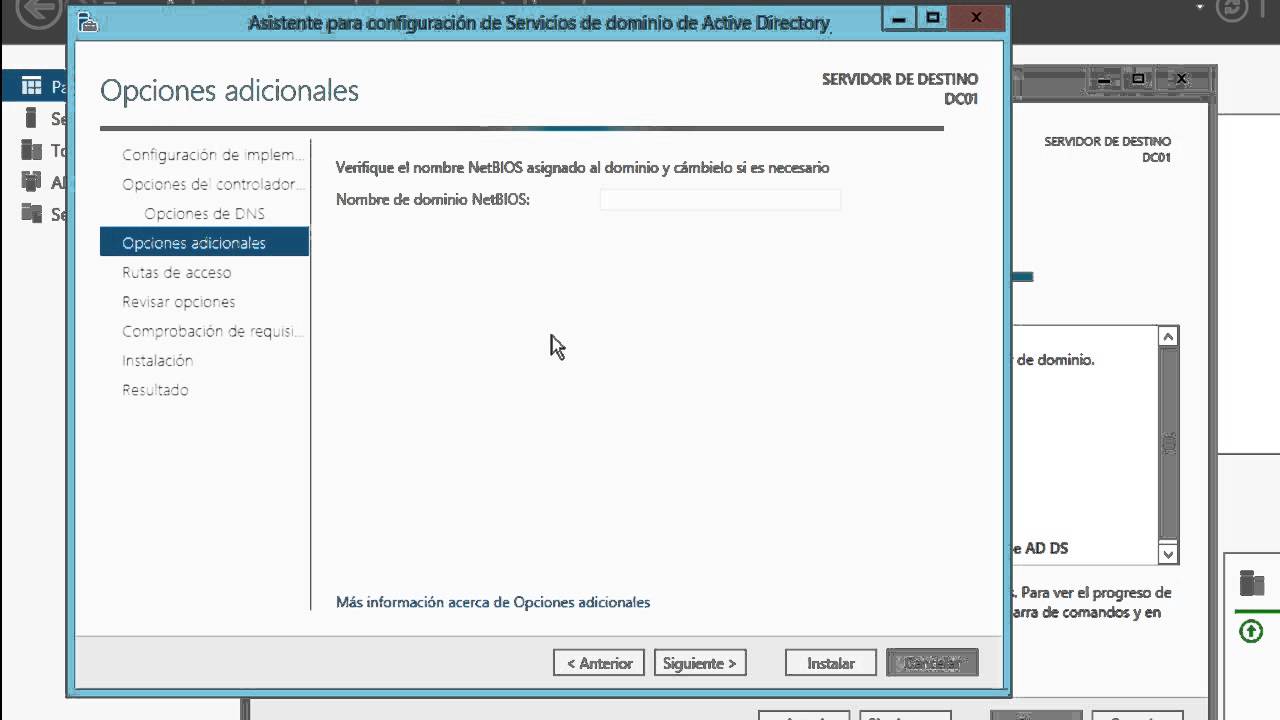 Windows Server 2012 - Crear controlador de dominio - YouTube