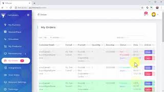FX Funnel Video Training 7  Managing Orders in FX Funnel
