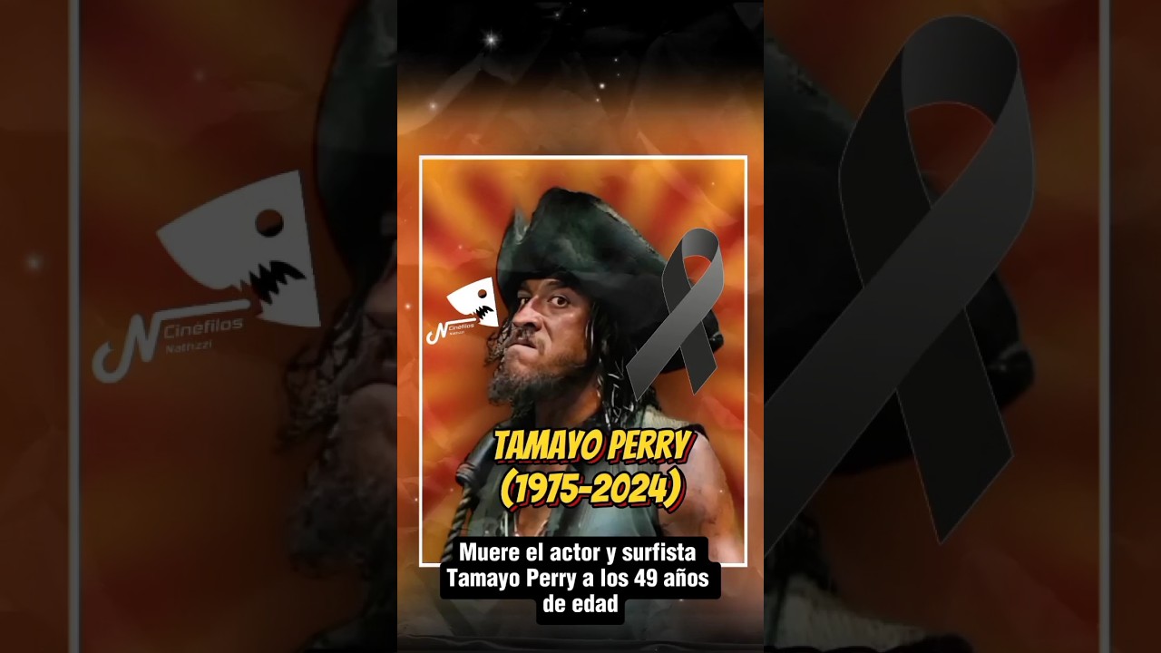 Falleció el actor y surfista Tamayo Perry 