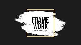 Framework  - God - Given Revelation