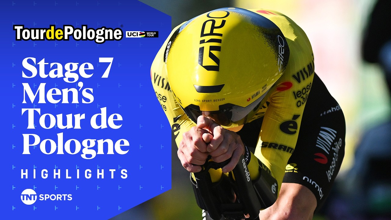 TIME TRIAL BATTLE! 💪 | Men's 2026 Tour de Pologne Stage 7 Race Highlights | TNT Sports Cycling