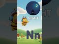 Learn the Letter N with HappyBee | Fun Alphabet Practice for Preschoolers #abcd #alphabetlearning