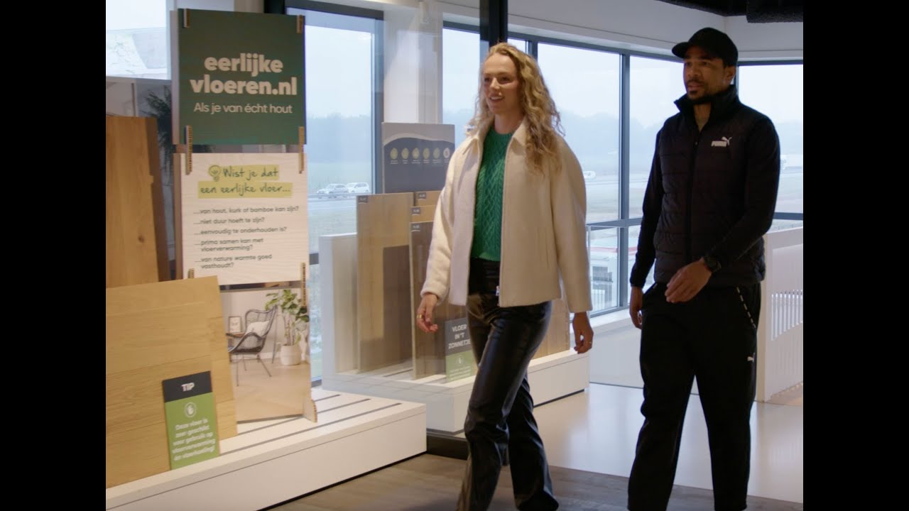 Lieke Klaver en Terrence Agard kiezen een houten vloer uit | Eerlijke vloeren
