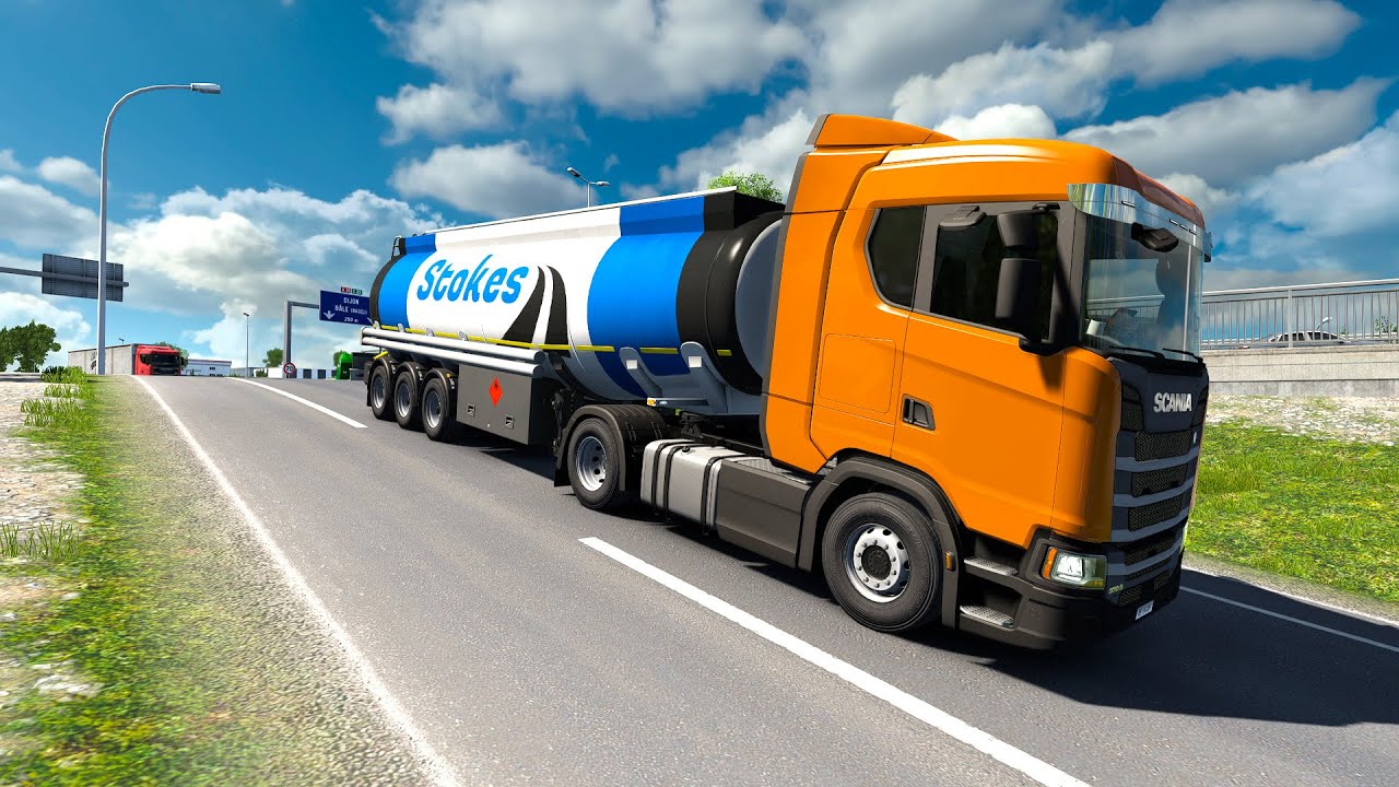 Cozy French Countryside Drive | ETS2 1.56 | Oil Delivery | Scania S