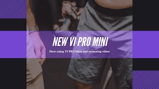 WOW! How to use the New VI PRO Mini Percussion Massager and Unboxing