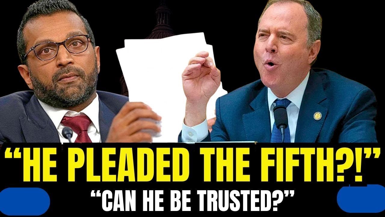 First FBI DIRECTOR to PLEAD THE FIFTH? Schiff Exposes Patel’s Credibility Crisis