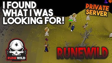 RuneWild Private Server - ABSOLUTELY SICK!! - OSRS/RSPS