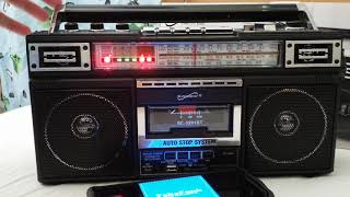 My Unboxing The SuperSonic 4 Band Radio Cassette Player With Bluetooth SC-3201BT 80s BOOMBOX Review