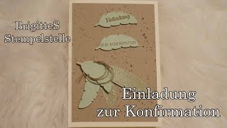 Einladung zur Konfirmation