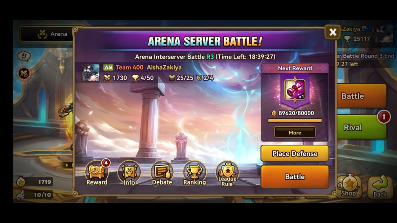 Summoners War - Arena Server Battle - R3 vs KR