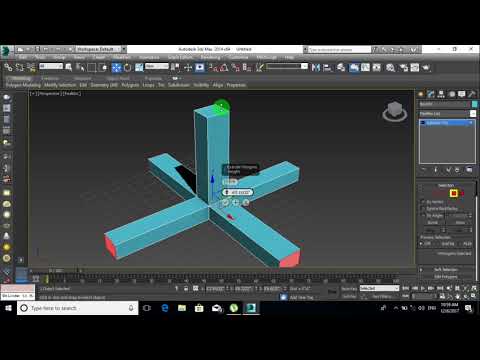 3Ds Max extrudeand ,bevel