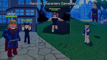 Random Characters Gameplay Heroes Online World