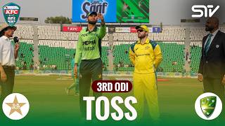 Toss | Pakistan vs Australia | Match 03 | ODI Series 2026 | PCB | M9J1H screenshot 4