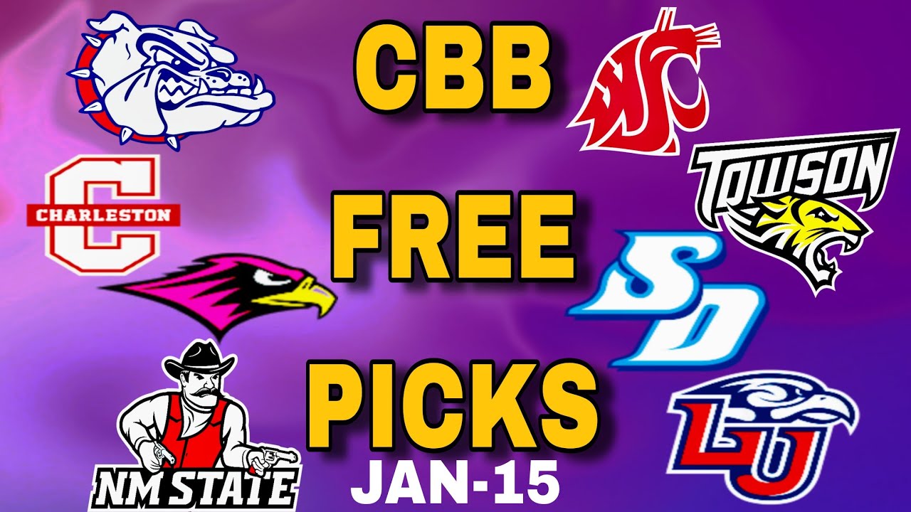 College Basketball Picks Today Thursday 1/15/26 | CBB Parlay Picks Today | CBB Free Tips Today