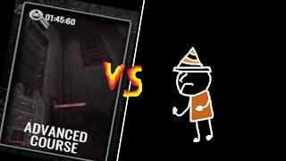 beating my friends time in advanced corse