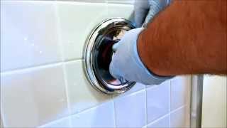 no hot water to moen tub shower valve - YouTube