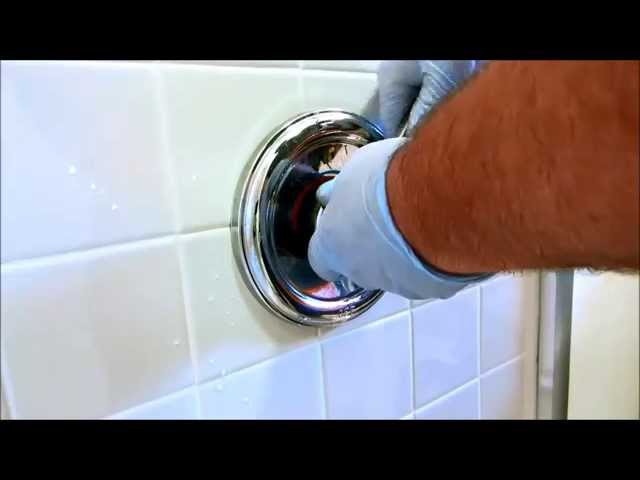 no hot water to moen tub shower valve - YouTube