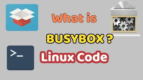 Tamil- What is BusyBox?? Linux tool.