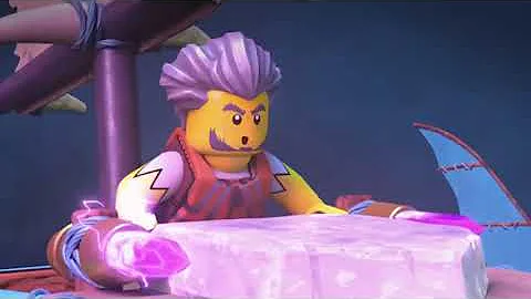 Ninjago Twitchy Tim Sinks Ronin's boat!