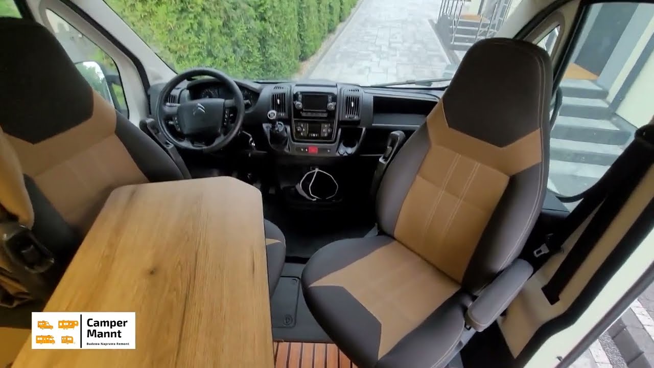 kampervan zabudowa Citroen Jumper L4H2