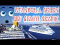İstanbul Galataport'a Gelen En Büyük Kruvaziyer Gemi Costa Venezia'nın İçi ve  İstanbul Manzarası